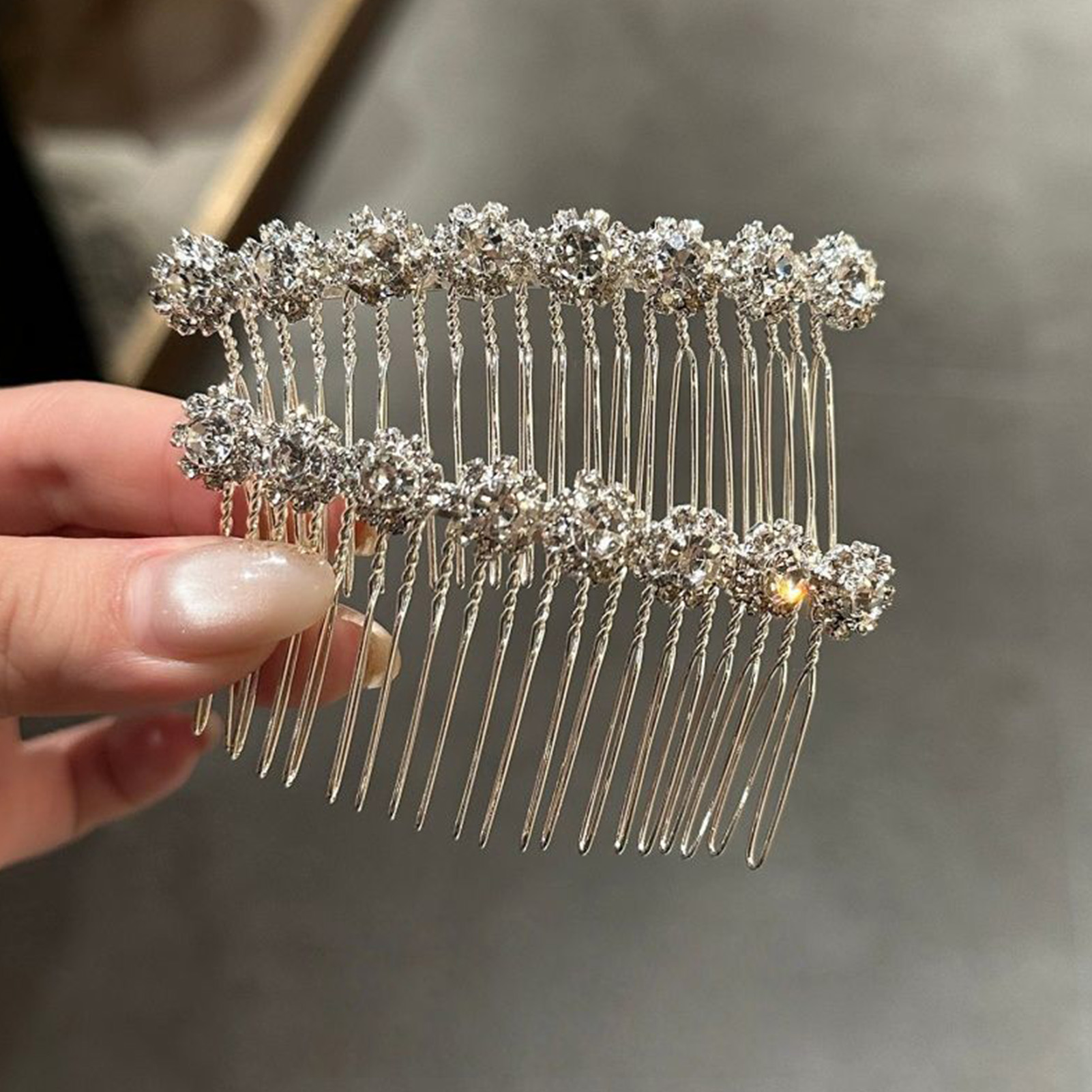 Wedding Decoration Supply - Минималистичные заколки для волос со стразами