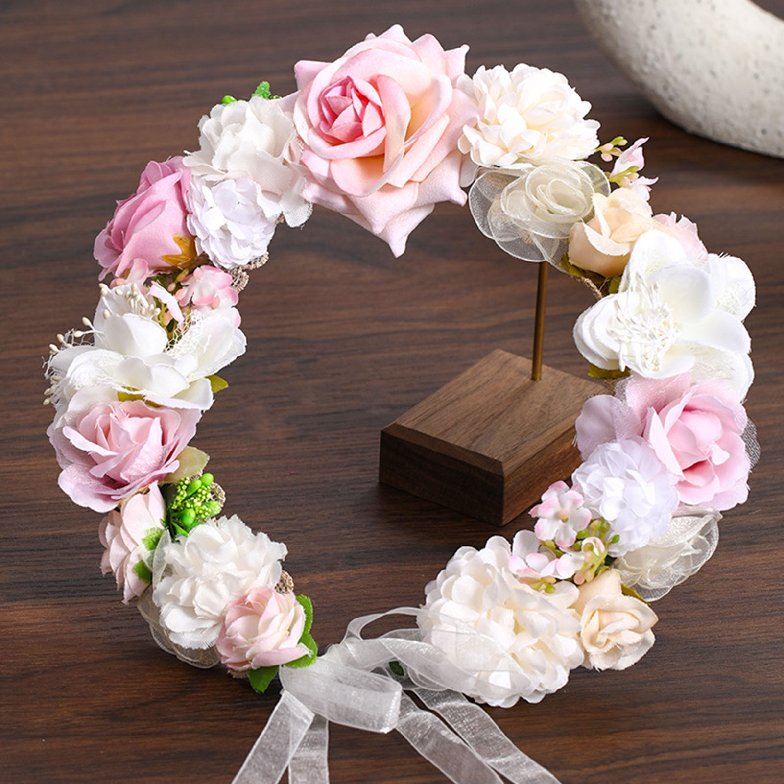 Wedding Arch Flower - Цветочный венок для невесты, искусственный цветочный
