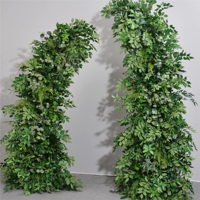 Искусственные зеленые листья U – обзор и цена Wedding Arch Flower