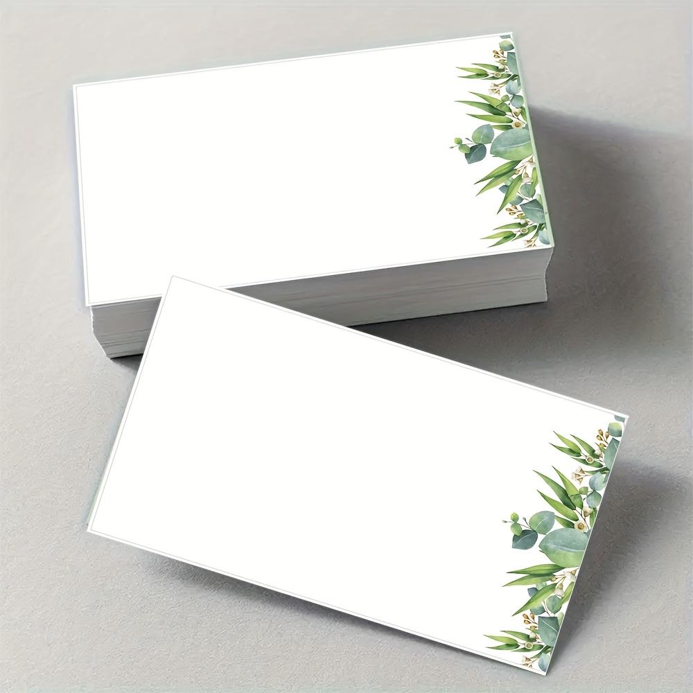 50 шт. зеленых открыток с цвет – обзор и цена Wedding Supply Company