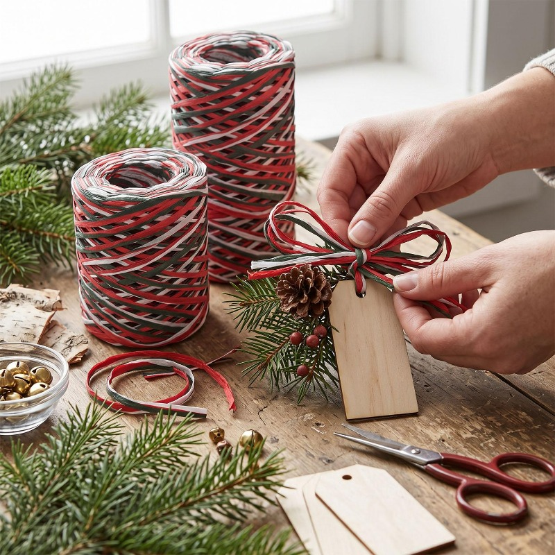 Бумажная лента из рафии 150/60 – обзор и цена Papercraft Supply Ribbon