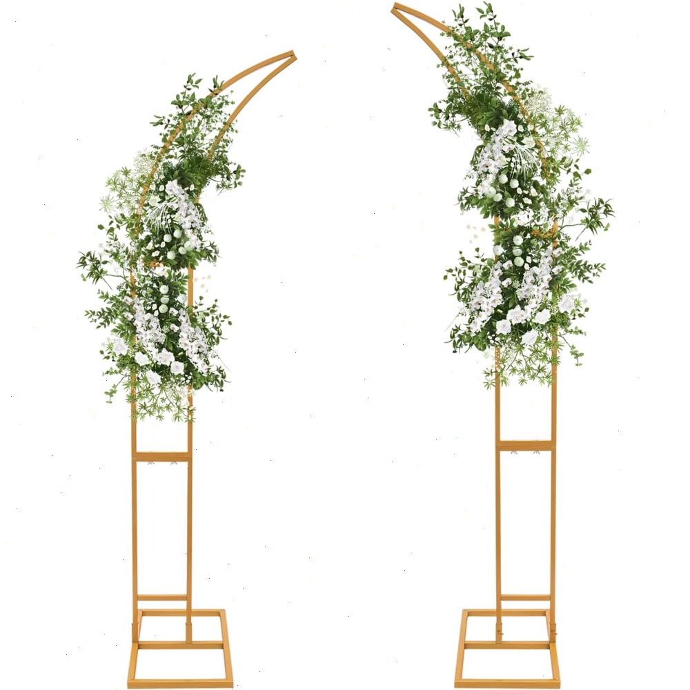 2 шт. изогнутых свадебных арок – обзор и цена Wedding Arch Flower