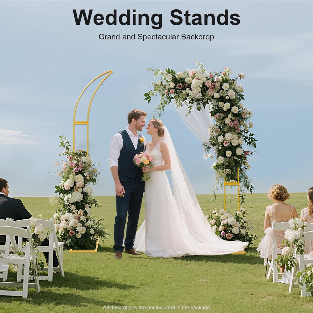 2 шт. изогнутых свадебных арок – обзор и цена Wedding Arch Flower
