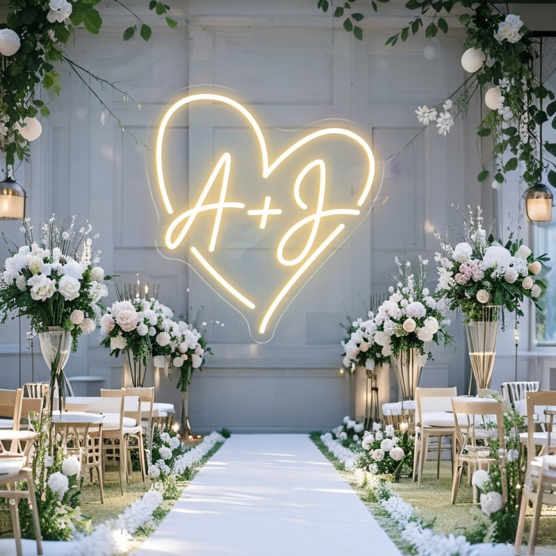 Светодиодная неоновая вывеска  – обзор и цена Wedding Party Supply