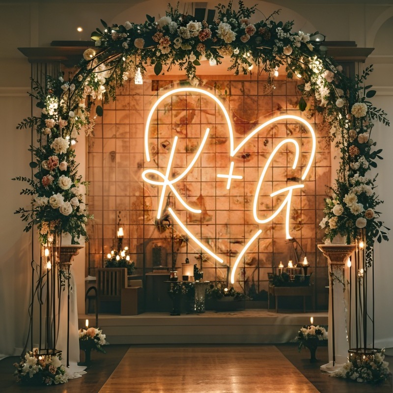Светодиодная неоновая вывеска  – обзор и цена Wedding Party Supply