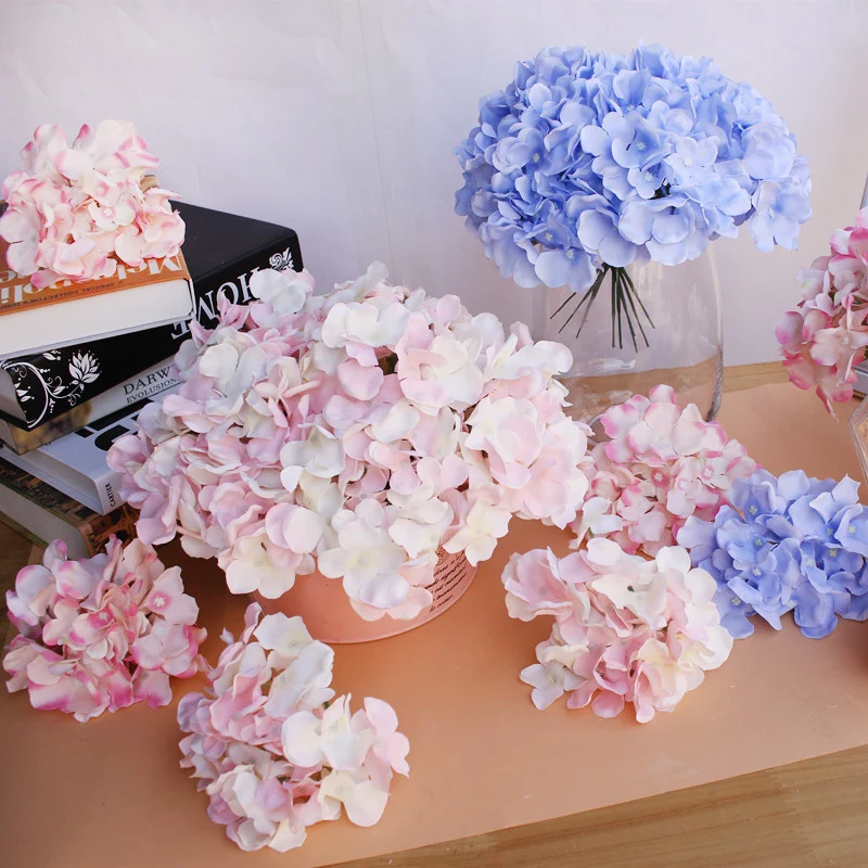 10 шт./лот красочная Гортензия – обзор и цена Wedding Arch Flower