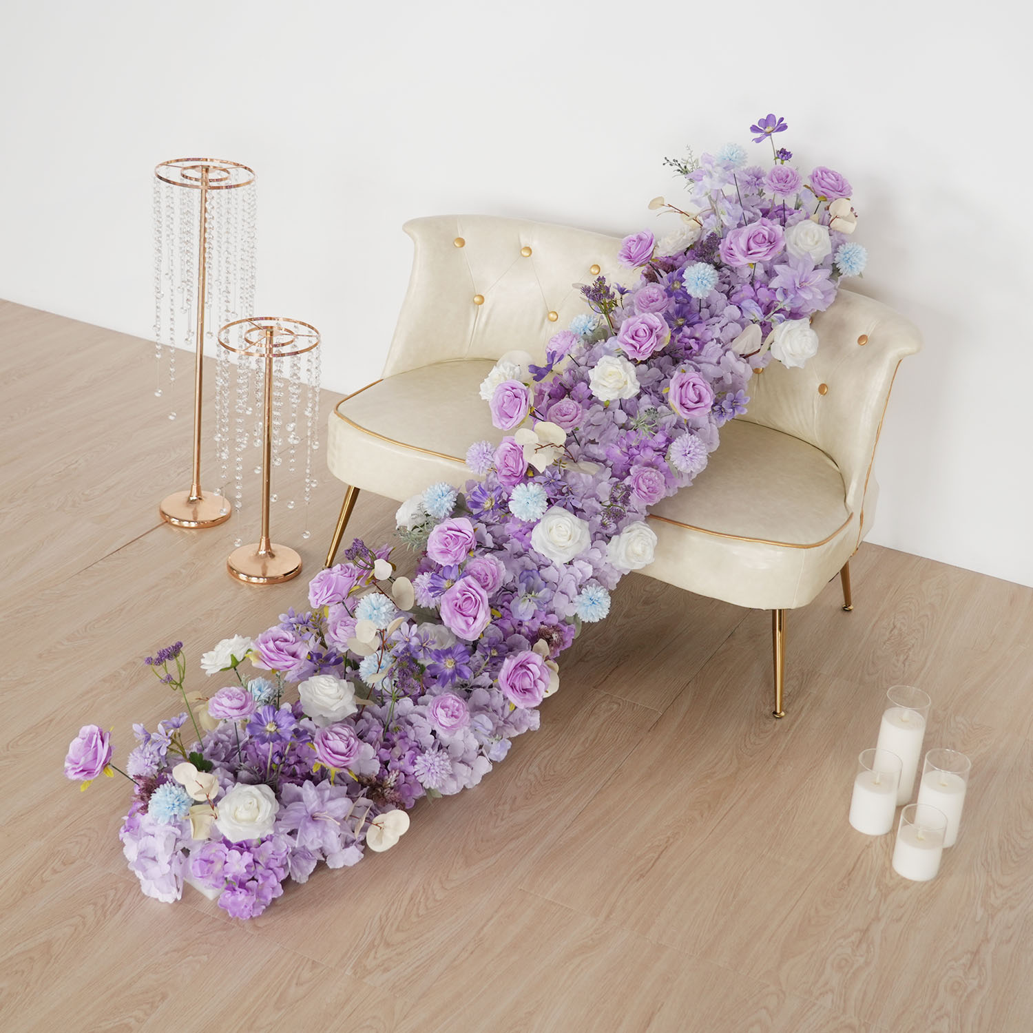 Uflower Фиолетовые Искусственн – обзор и цена Wedding Arch Flower