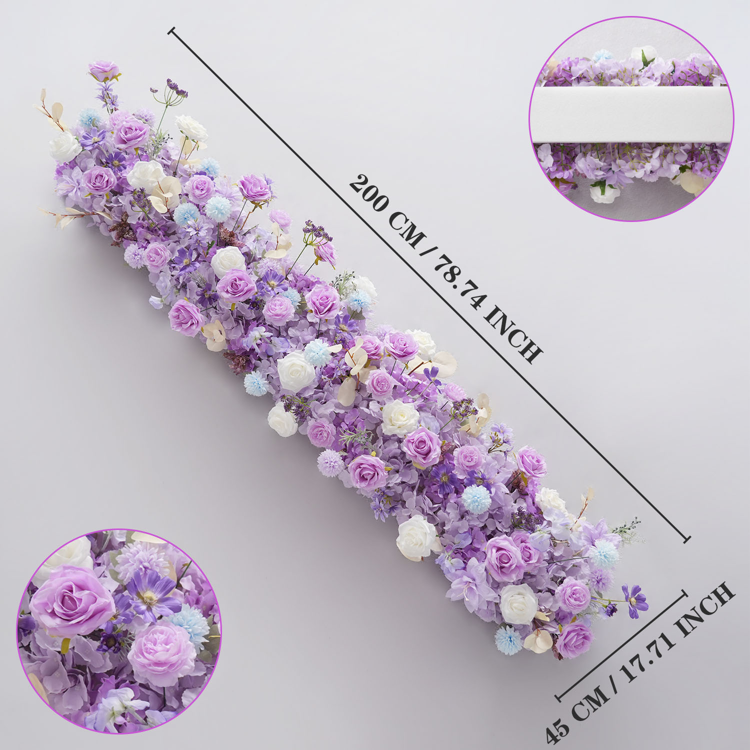 Uflower Фиолетовые Искусственн – обзор и цена Wedding Arch Flower